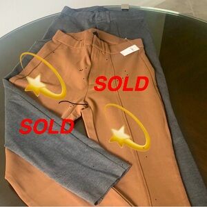 SOLD ⏹️ BOGO Free GAP Tan + Gray Ankle Pants